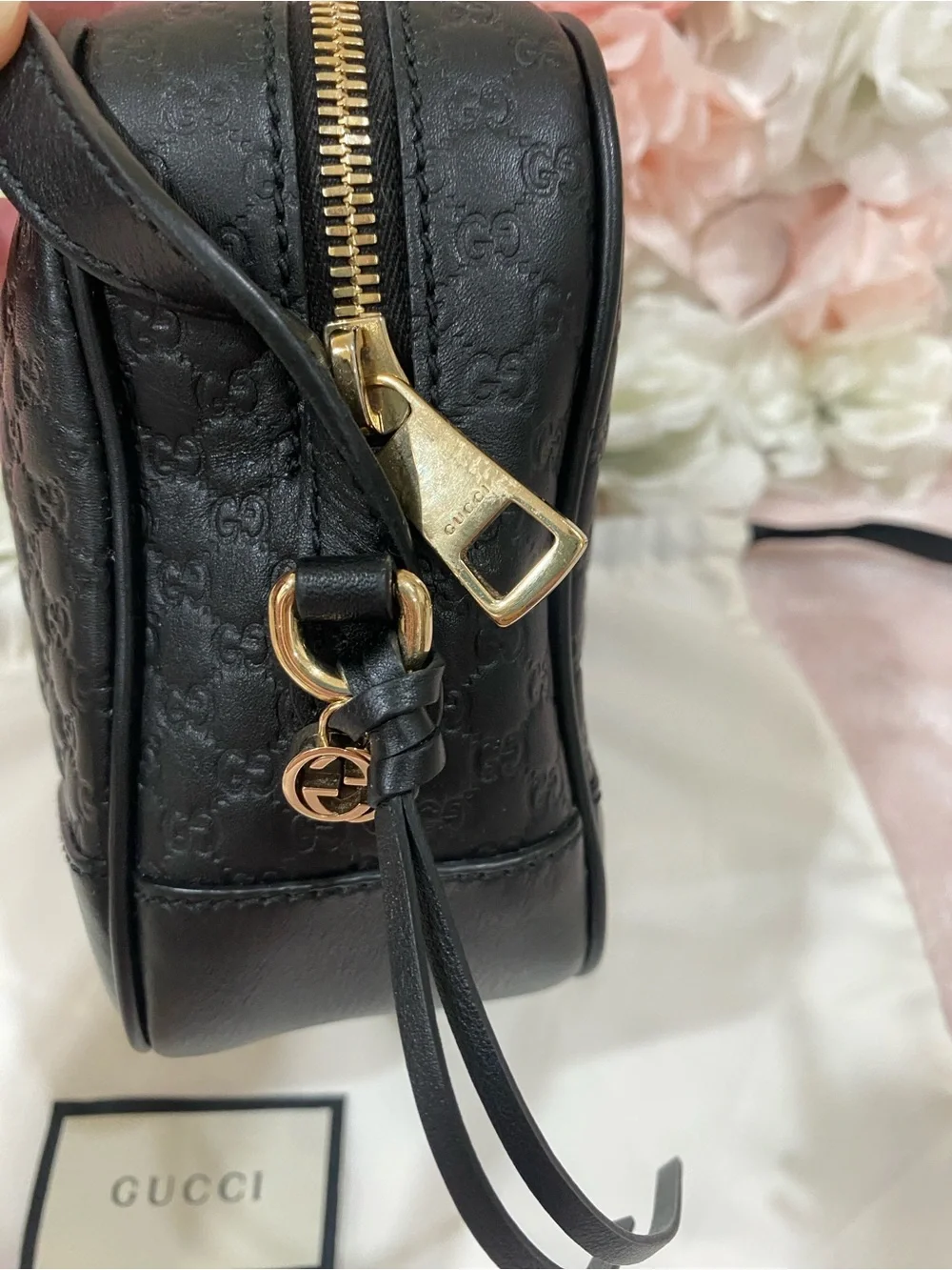 Gucci Microguccissima Mini Bree Messenger Bag